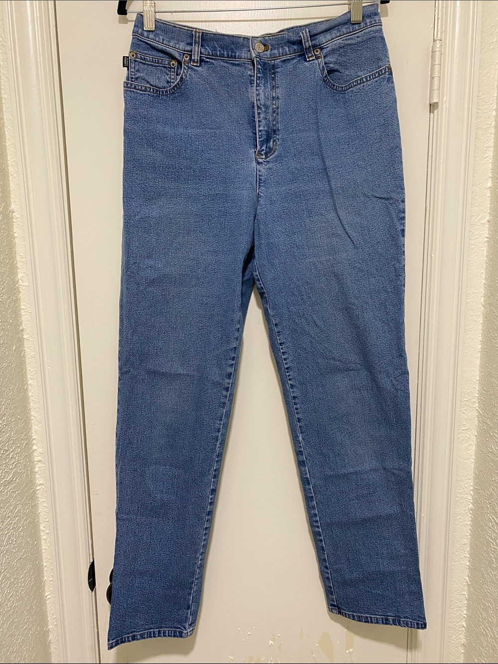 Lauren Ralph Lauren High Rise Straight Leg Women’s Jeans in Medium Blue Size 10